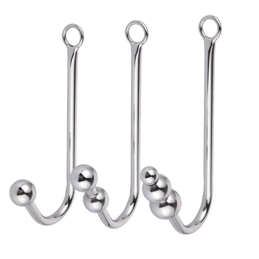 Elegant 5334 Cuffs Beaded Hook with Collar and Anal 0823